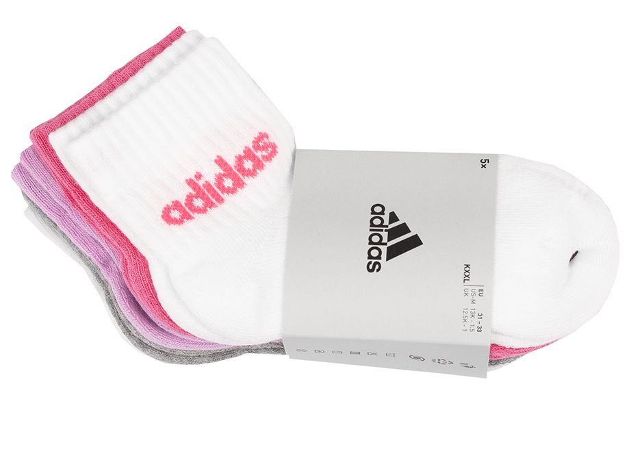 adidas Kinder Socken Linear Ankle Kids 5p IR8229