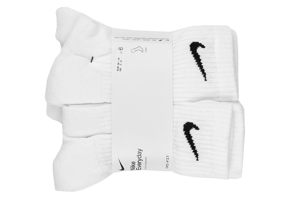 Nike Socken Everyday Cush Crew 6-pack SX7666 100