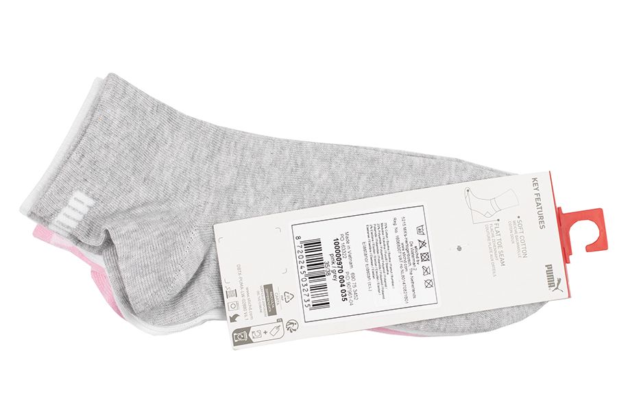 PUMA Mädchensocken Kids Bwt Quarter 3P 907961 04