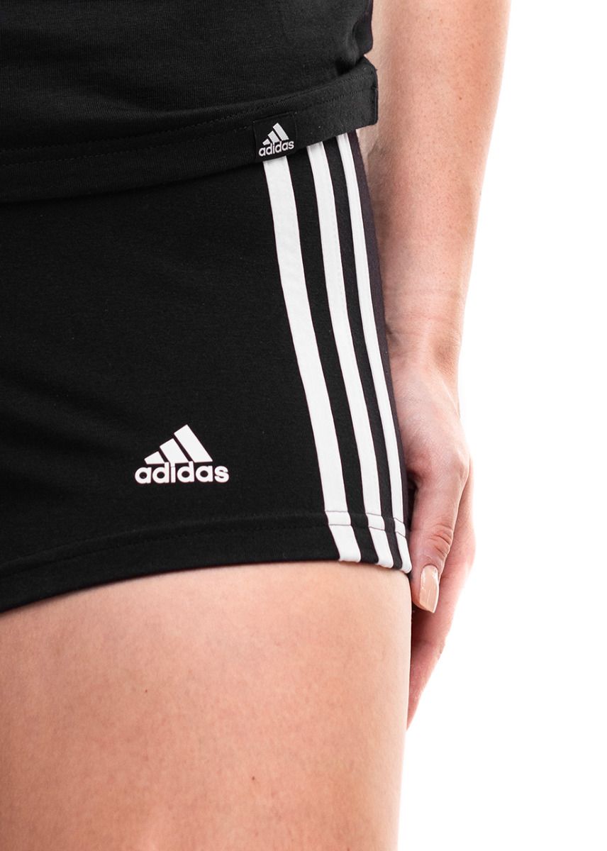 adidas Damen kurze Hose Essentials 3-Stripes Single Jersey Booty IC0757