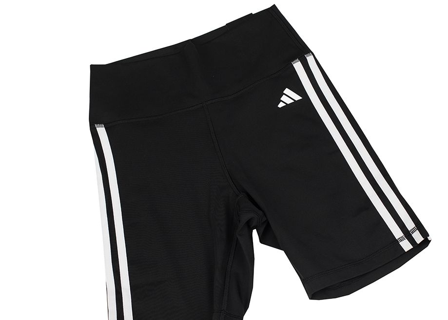 adidas Damen kurze Hose Training Essentials 3-Stripes High-Waisted HK9964