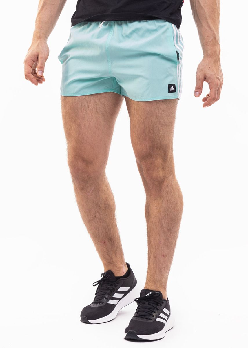 adidas Herren Badehose 3 Stripes CLX Swim Shorts IS2056