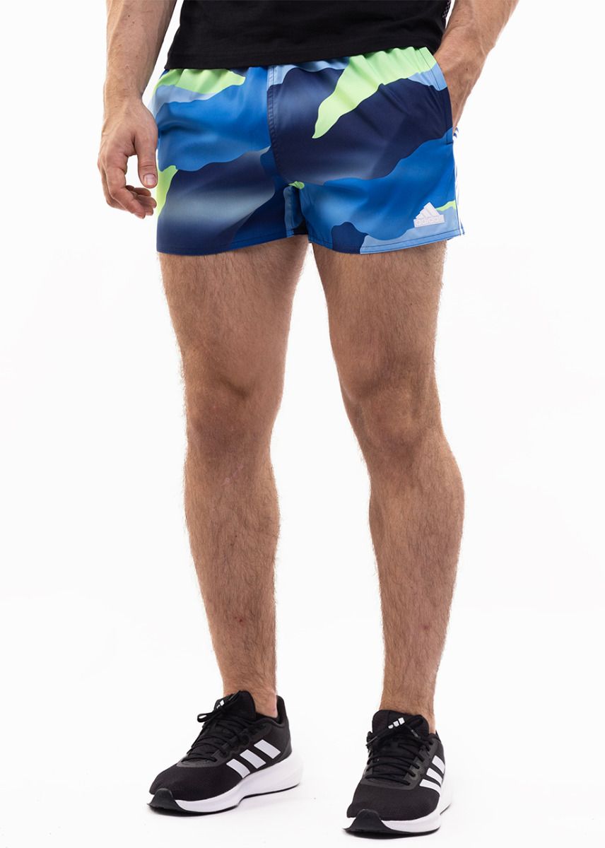 adidas Herren Badehose City Escape Camo 3-Stripes Cix IS1672