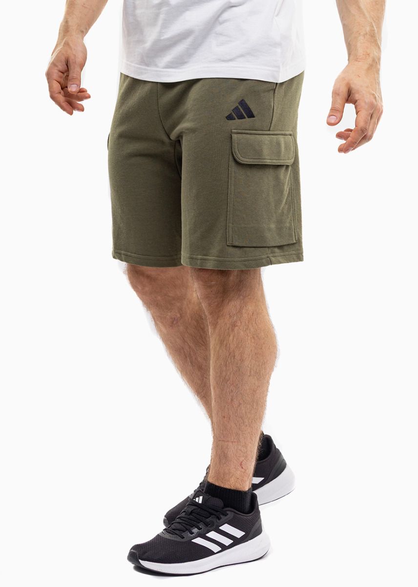 adidas Herren kurze Hose Essentials Feel Cozy French Terry Cargo JE6292 adidas Herren kurze Hose Essentials Feel Cozy French Terry Cargo JE6292