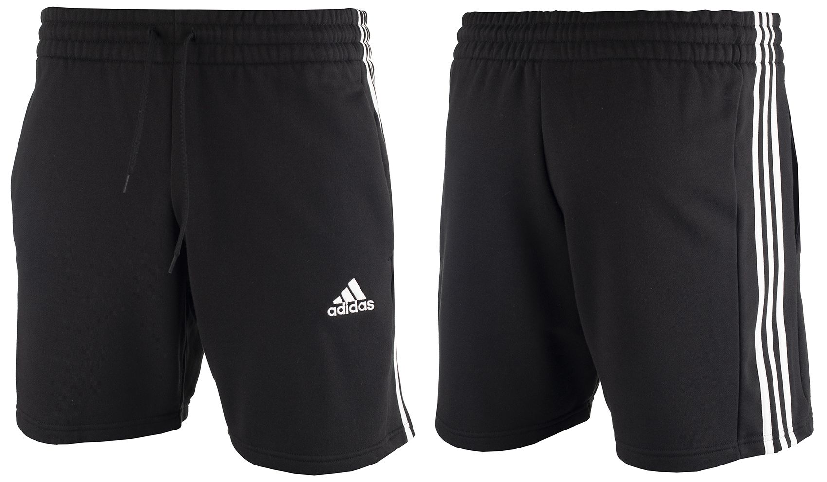 adidas Herren kurze Hose Essentials French Terry 3-Stripes IC9435