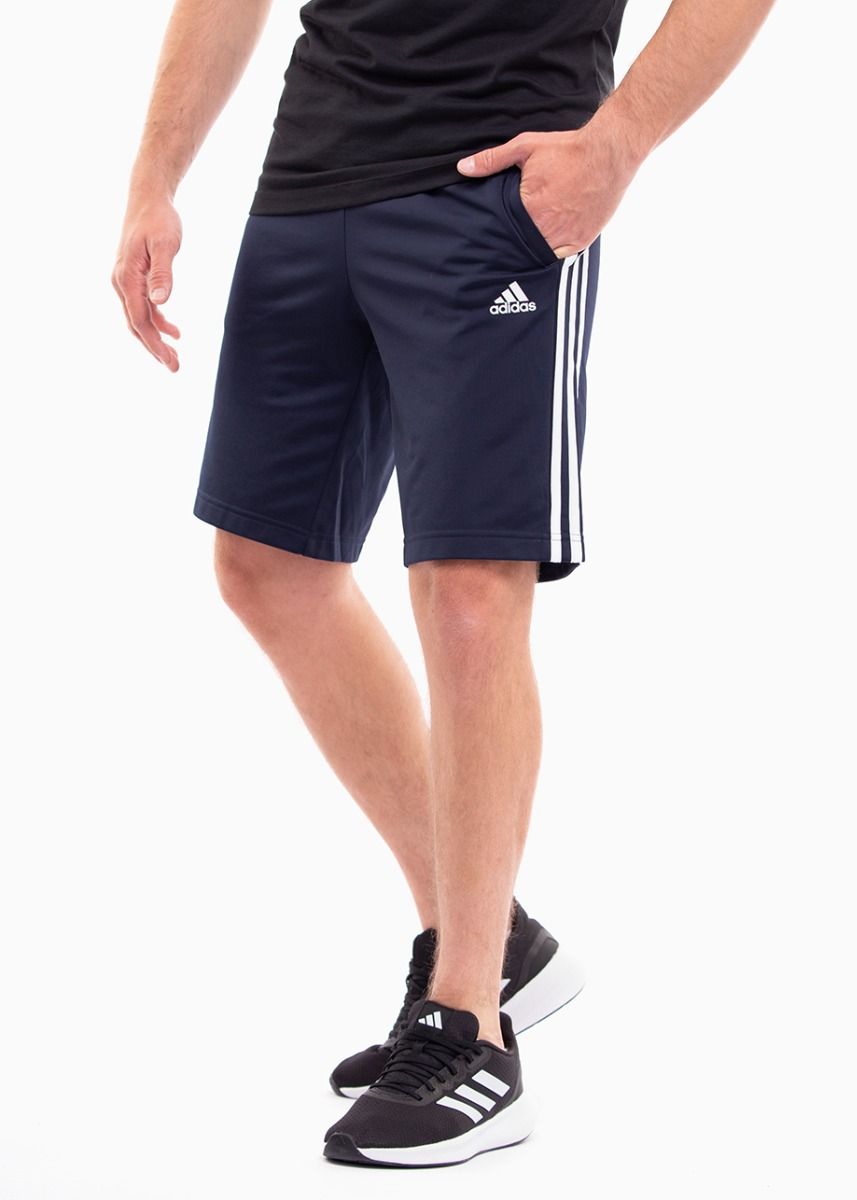 adidas Herren Kurze Trainingshose Essentials Warm-Up 3-Stripes H48434