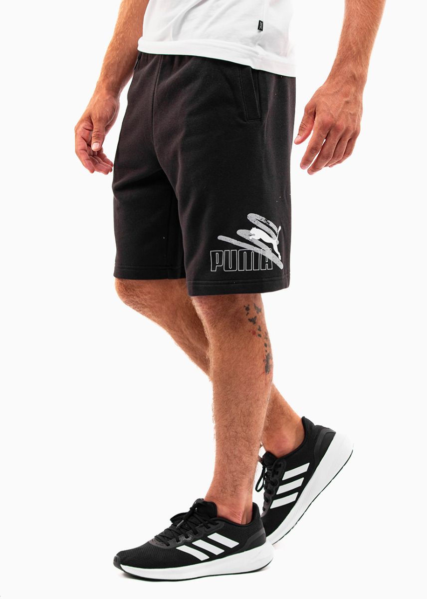 PUMA Herren thermoaktive Shorts ESS+ LOGO LAB Graphic Shorts 10 678989 01