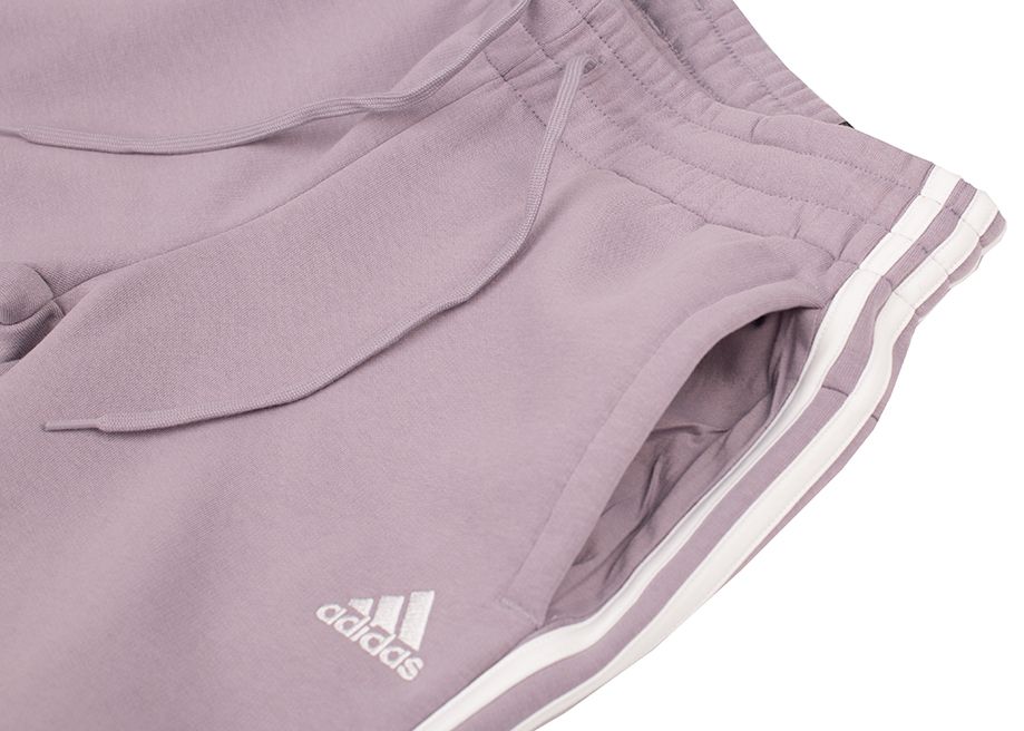 adidas Damenhose Essentials 3-Stripes Fleece Cuffed IR5403