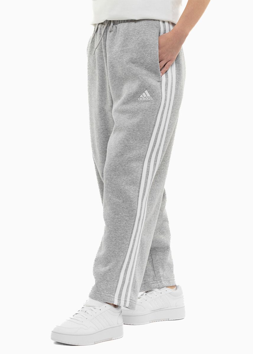 adidas Damen Jogginghosen Essentials 3-Stripes Open Hem Fleece IM0247