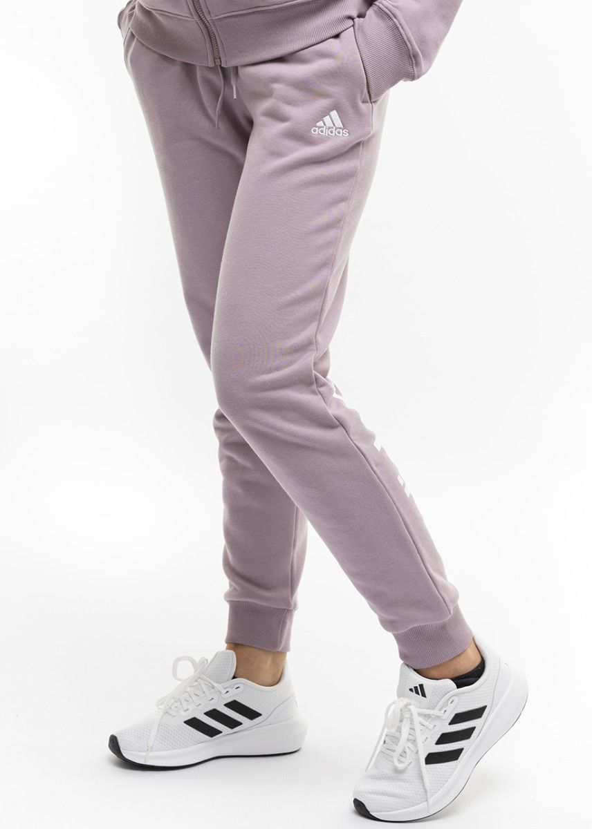 adidas Damen Jogginghosen Essentials Linear French Terry Cuffed IS2105