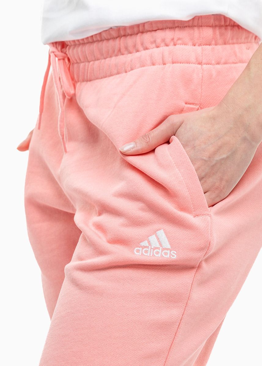 adidas Damen Jogginghosen Essentials Linear French Terry Cuffed IY9200 adidas Damen Jogginghosen Essentials Linear French Terry Cuffed IY9200