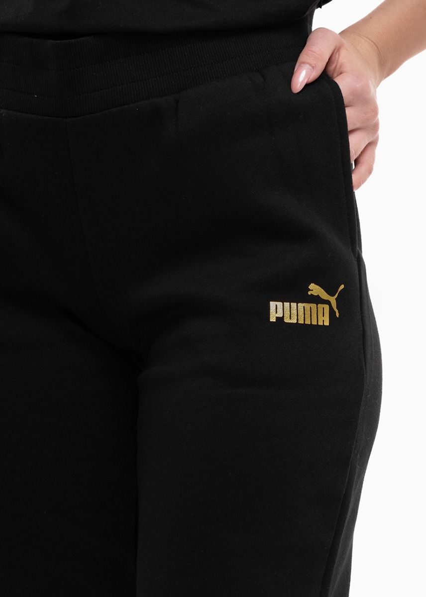 PUMA Damen Jogginghosen ESS+ Metallic Pants FL 849959 01