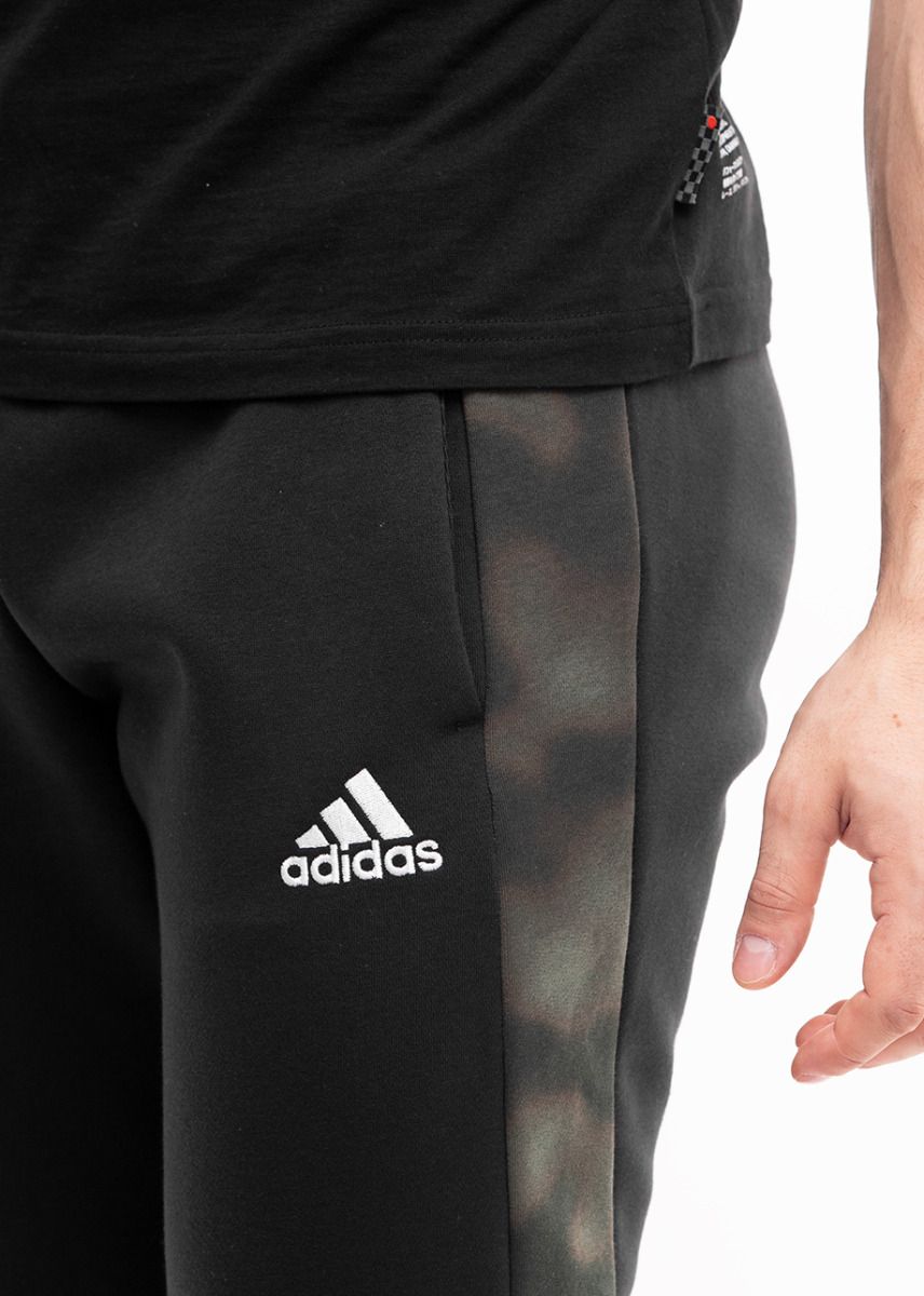 adidas Herren Hose Essentials Camo Print Fleece Pants HL6929