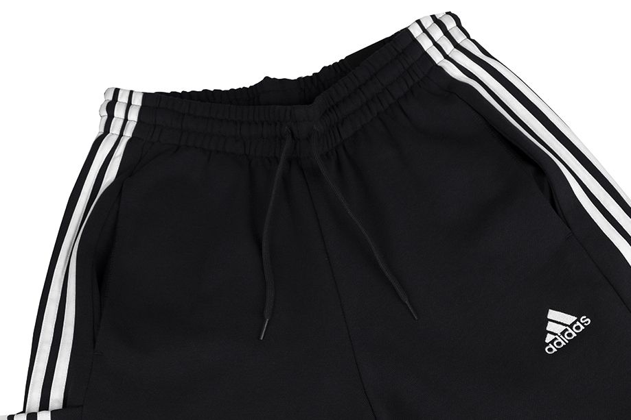 adidas Herrenhose Essentials French Terry Tapered Cuff 3-Stripes HA4337