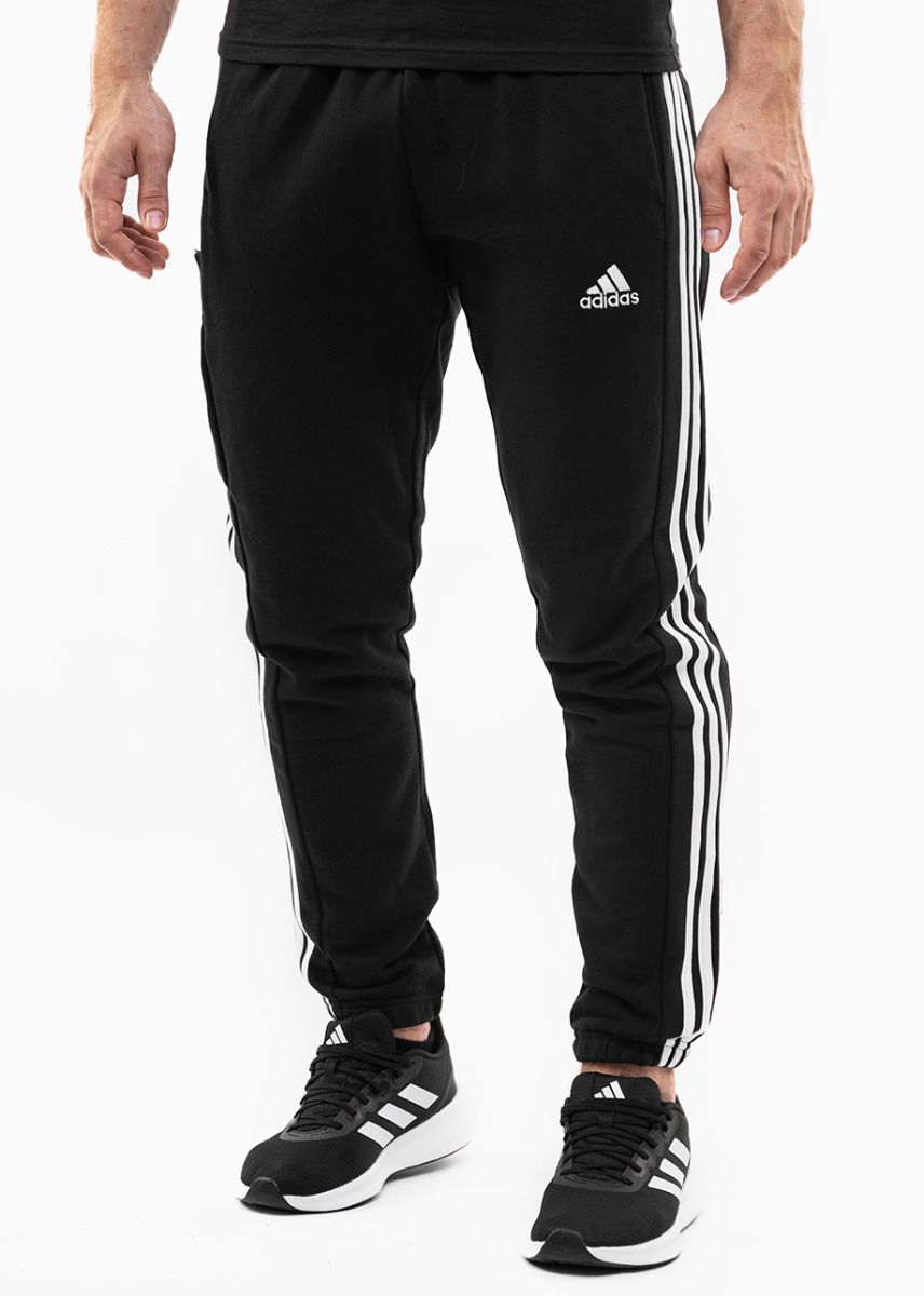 adidas Herrenhose Essentials FT Cuff 3-Stripes IC0050