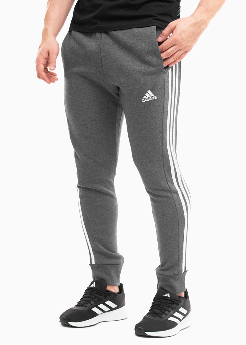 adidas Herrenhose Essentials French Terry Tapered Cuff 3-Stripes IC9408