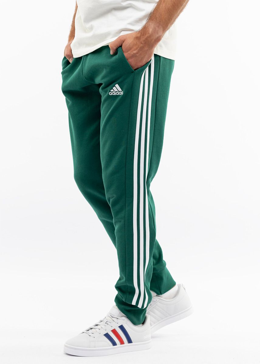 adidas Herrenhose Essentials French Terry Tapered Cuff 3-Stripes IS1392