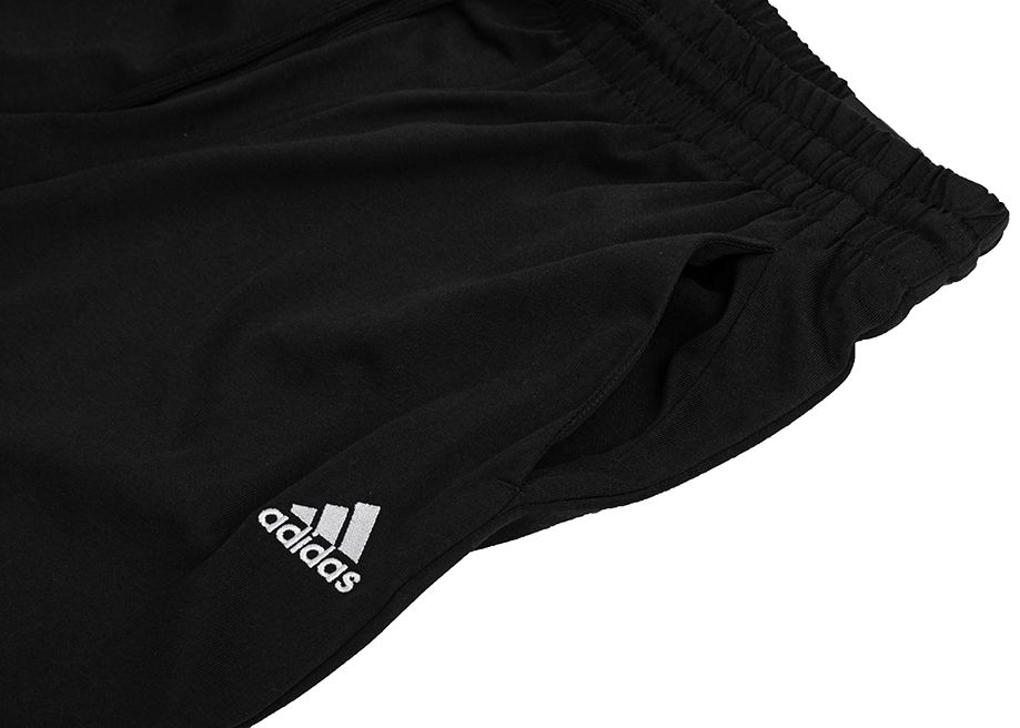 adidas Herrenhose Essentials Single Jersey Tapered Elasticized Cuff Logo IC0055