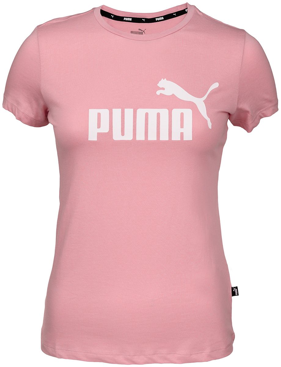 80 Damen Tee Puma Logo T-Shirt Ess 586774