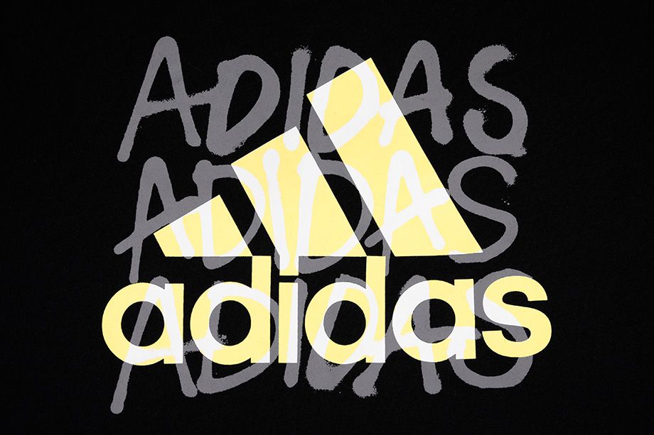 adidas Herren T-Shirt Overspray Graphic GS6318