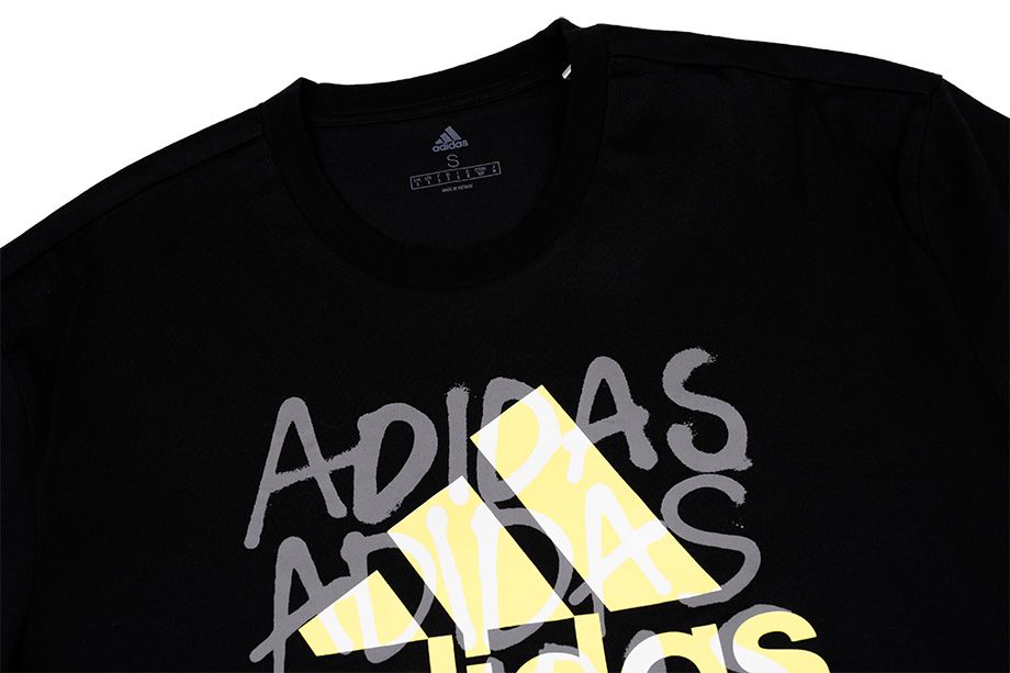 adidas Herren T-Shirt Overspray Graphic GS6318