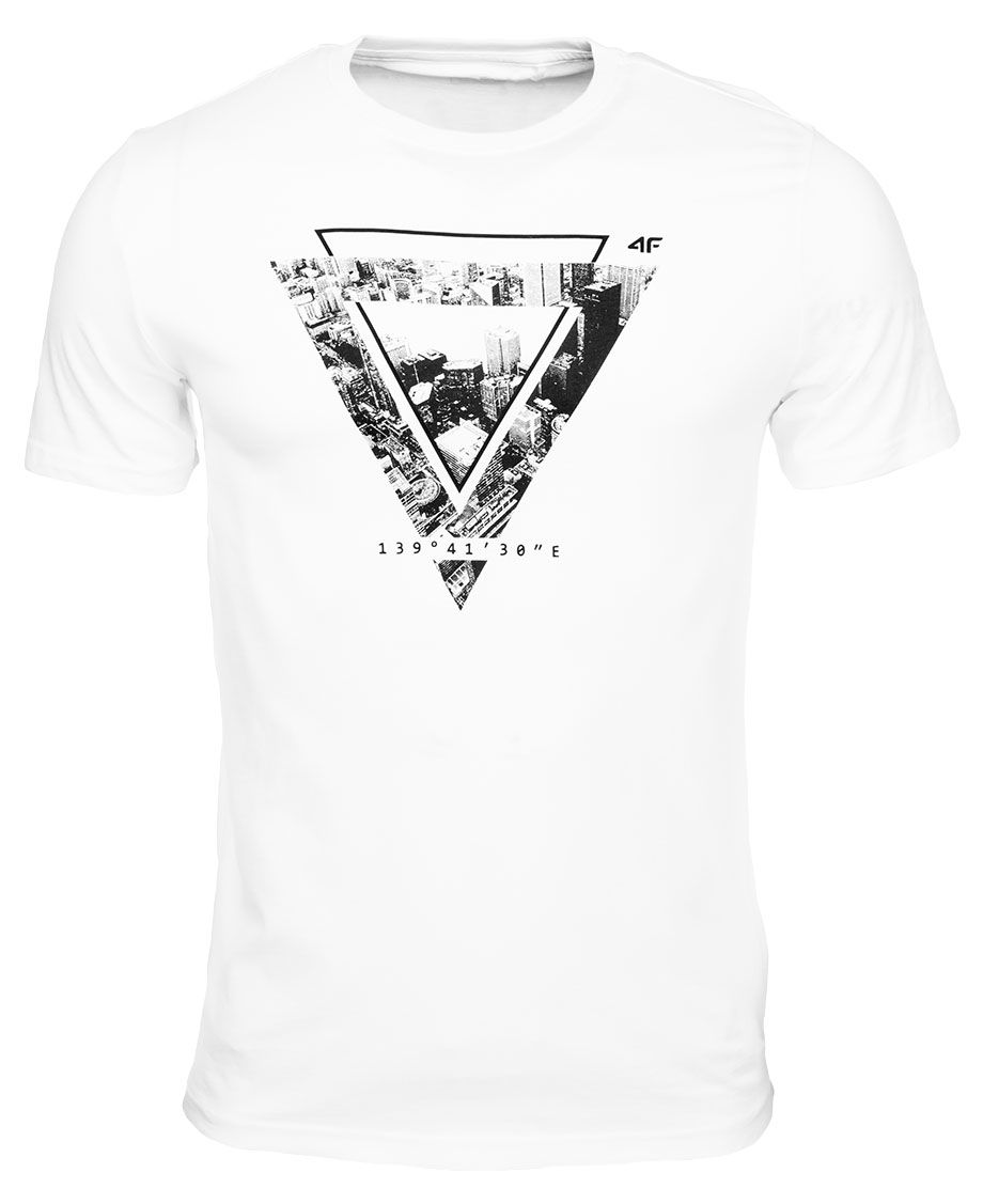 4F Herren T-Shirt H4L21 TSM022 10S