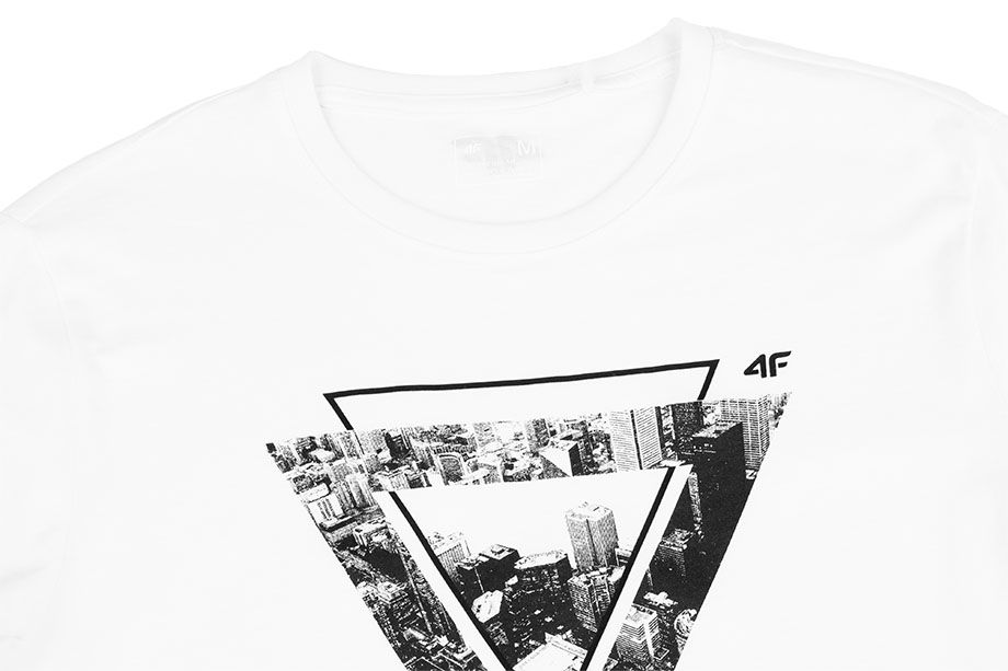 4F Herren T-Shirt H4L21 TSM022 10S