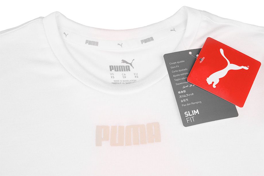 Puma Damen T-Shirt Modern Basics Tee Cloud 585929 02