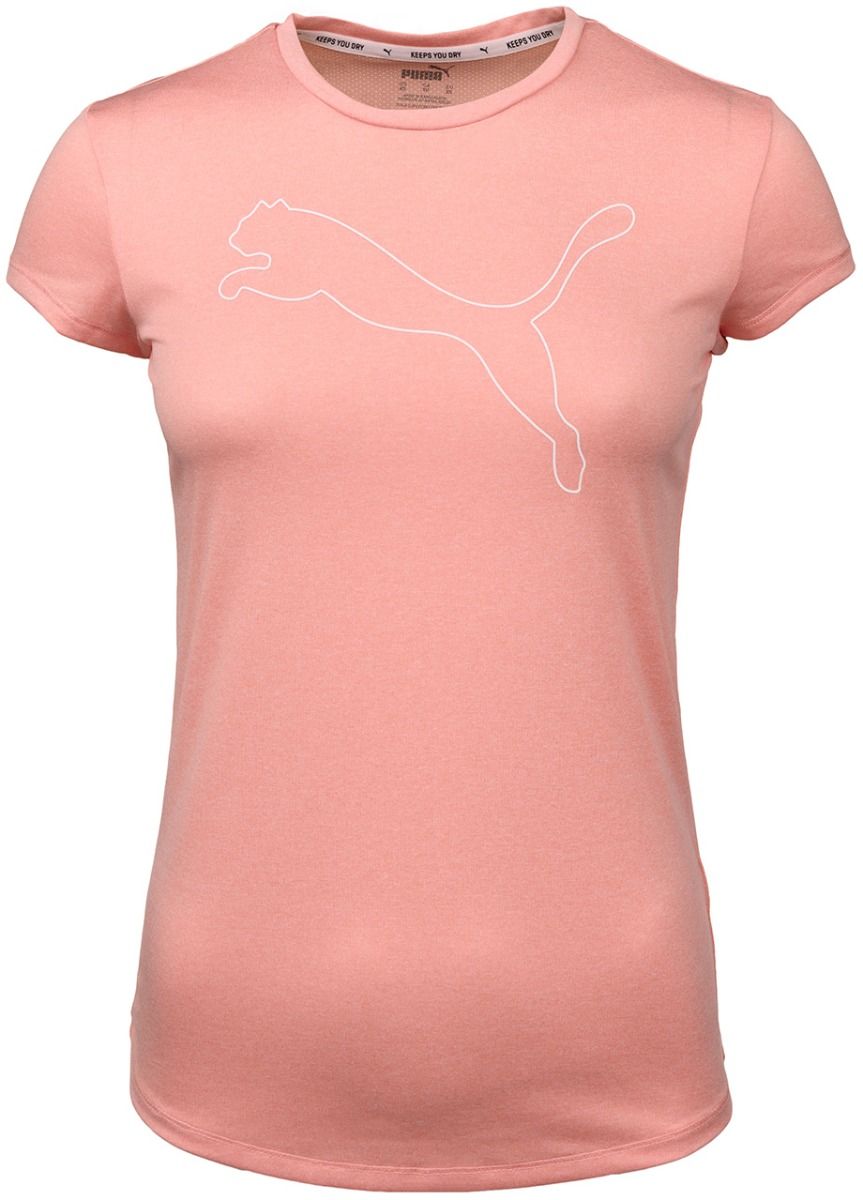 Puma Damen T-Shirt RTG Heather Logo Tee 586455 26