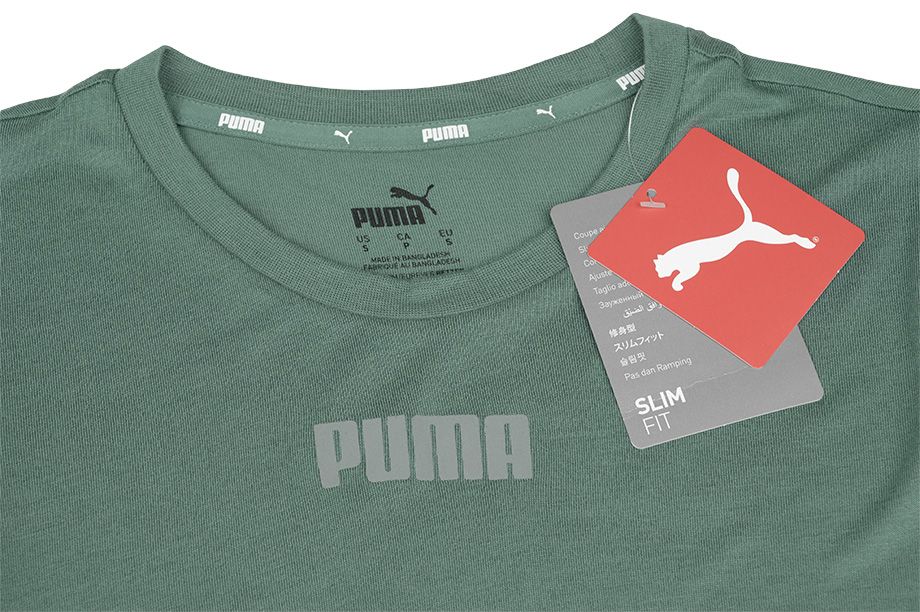 Puma Damen T-Shirt Modern Basics Tee Cloud 585929 45