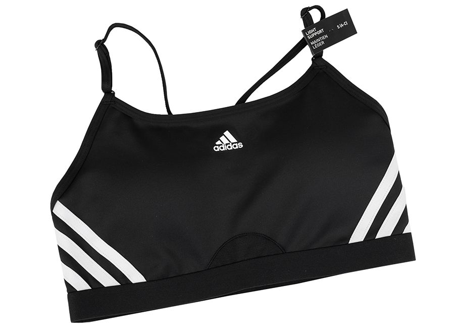 adidas Büstenhalter Aeroreact Training Light-Support 3-Stripes Bra HC7862