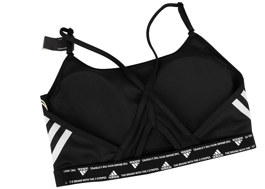 adidas Büstenhalter Aeroreact Training Light-Support 3-Stripes Bra HC7862