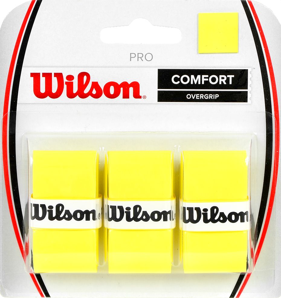 Wilson Griffbänder Pro Comfort Overgrip 3p WRZ4014YE  
