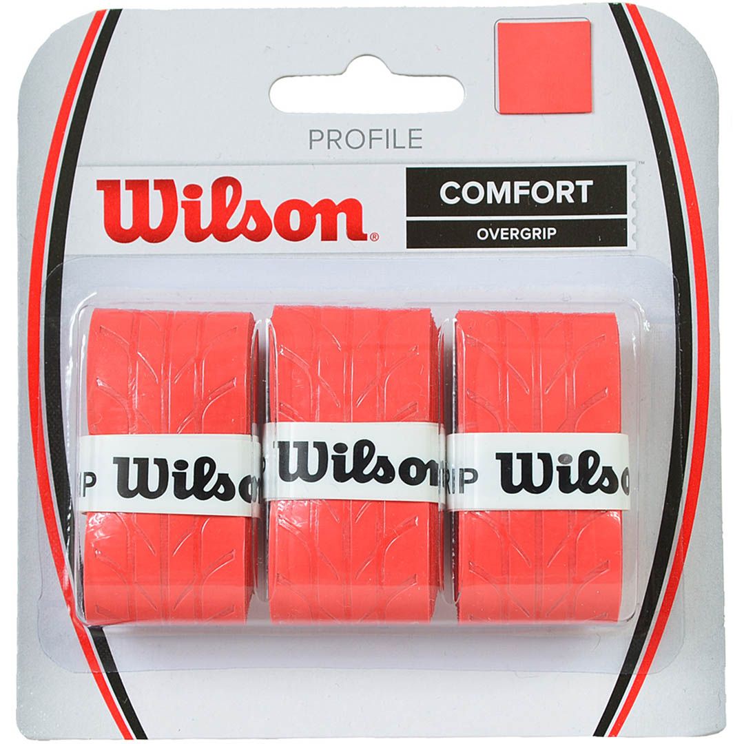 Wilson Griffbänder Profile Over Grip 3p WRZ4025RD