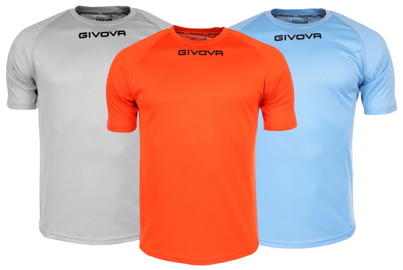 Givova T-Shirt Satz One MAC01 0001/0027/0005