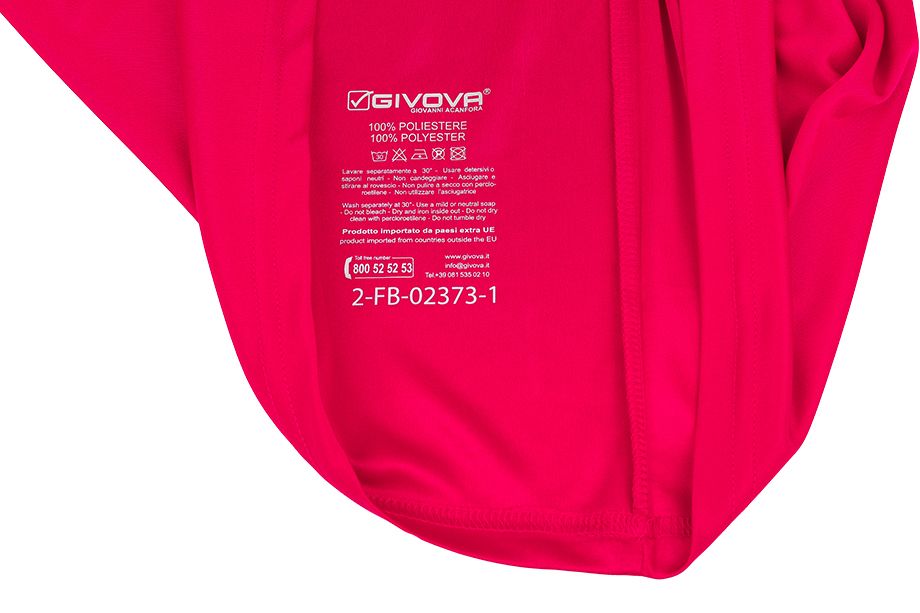 Givova T-Shirt Satz Revolution Interlock MAC04 0110/1210/1003