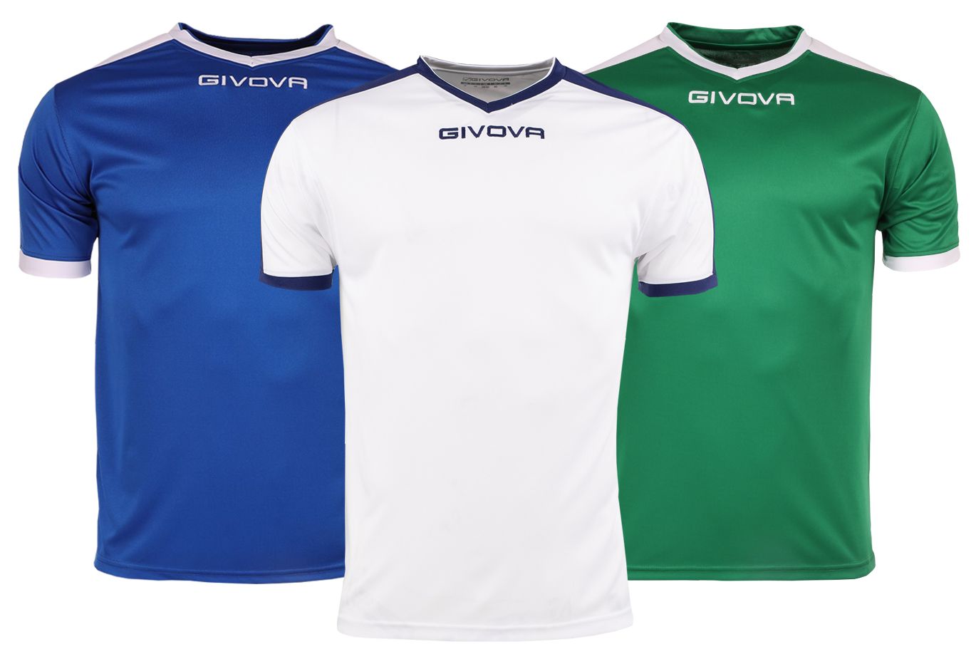 Givova T-Shirt Satz Revolution Interlock MAC04 0304/0203/1303