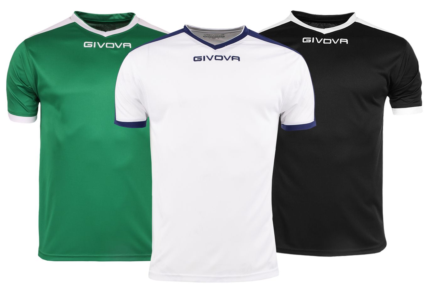 Givova T-Shirt Satz Revolution Interlock MAC04 0304/1303/1003