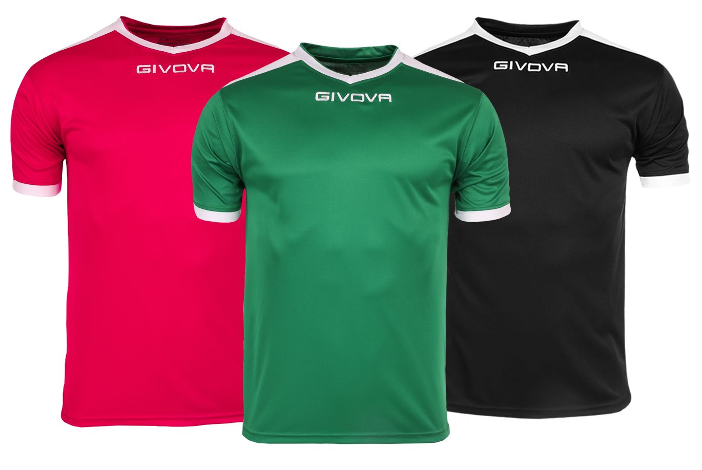 Givova T-Shirt Satz Revolution Interlock MAC04 1203/1303/1003