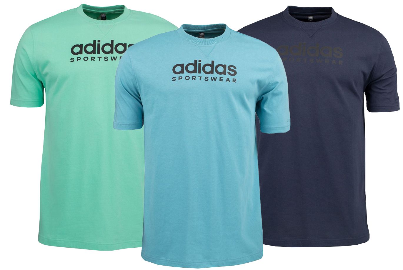 adidas T-Shirt-Satz der Männer All SZN Graphic Tee IC9812/IC9820/IC9814