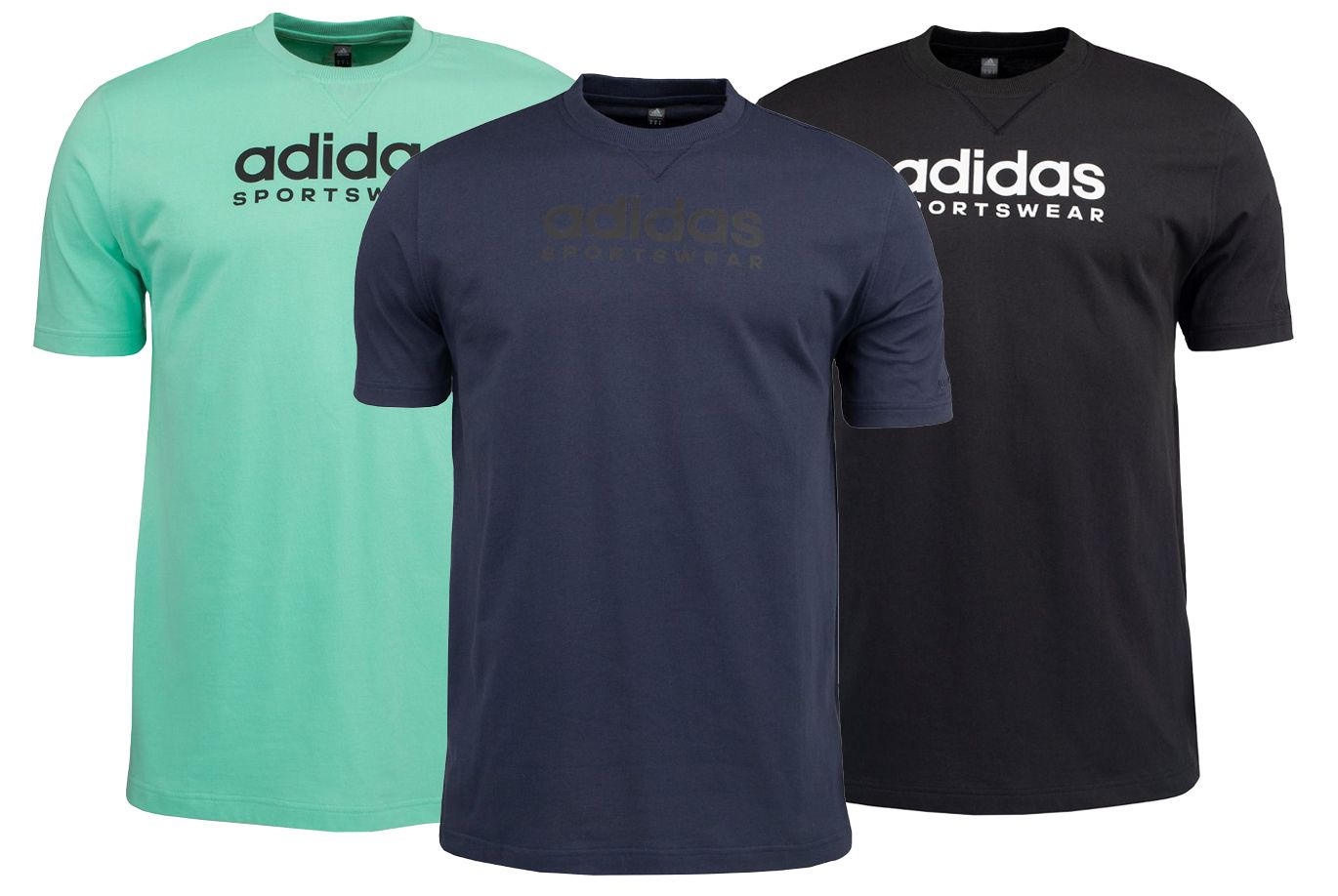 adidas T-Shirt-Satz der Männer All SZN Graphic Tee IC9815/IC9812/IC9814