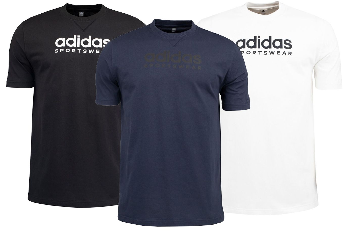 adidas T-Shirt-Satz der Männer All SZN Graphic Tee IC9815/IC9812/IC9821