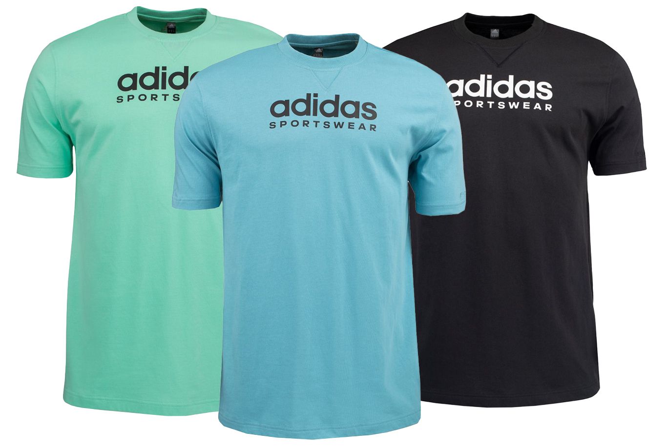 adidas T-Shirt-Satz der Männer All SZN Graphic Tee IC9815/IC9820/IC9814