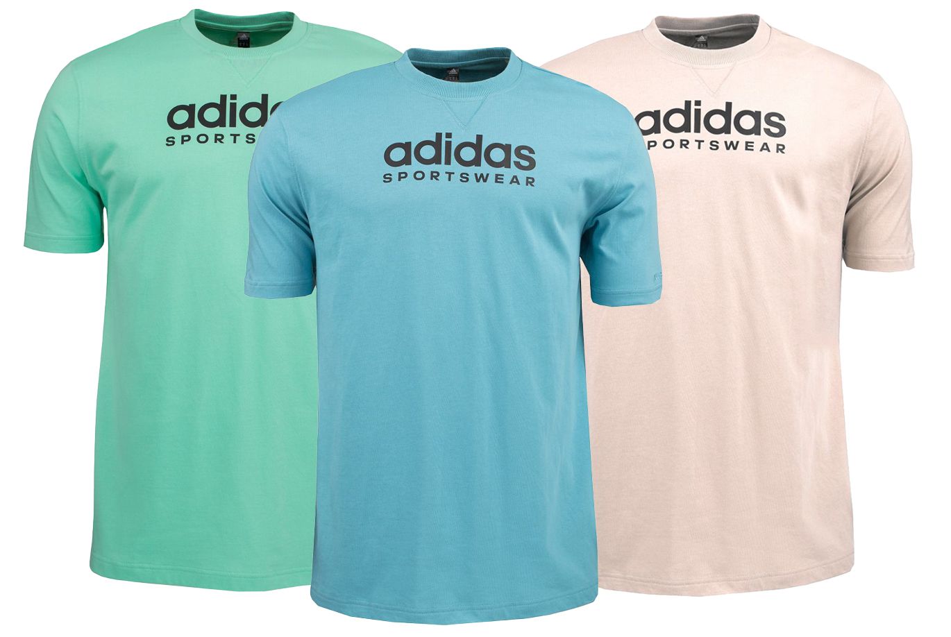 adidas T-Shirt-Satz der Männer All SZN Graphic Tee IC9820/IC9814/IC9810