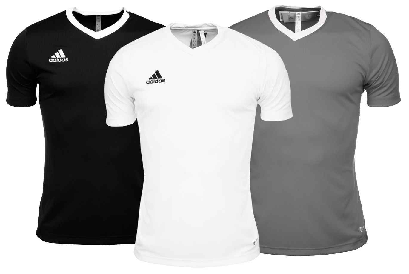 adidas T-Shirt-Satz der Männer Entrada 22 Jersey HE1573/HE1574/HC5071