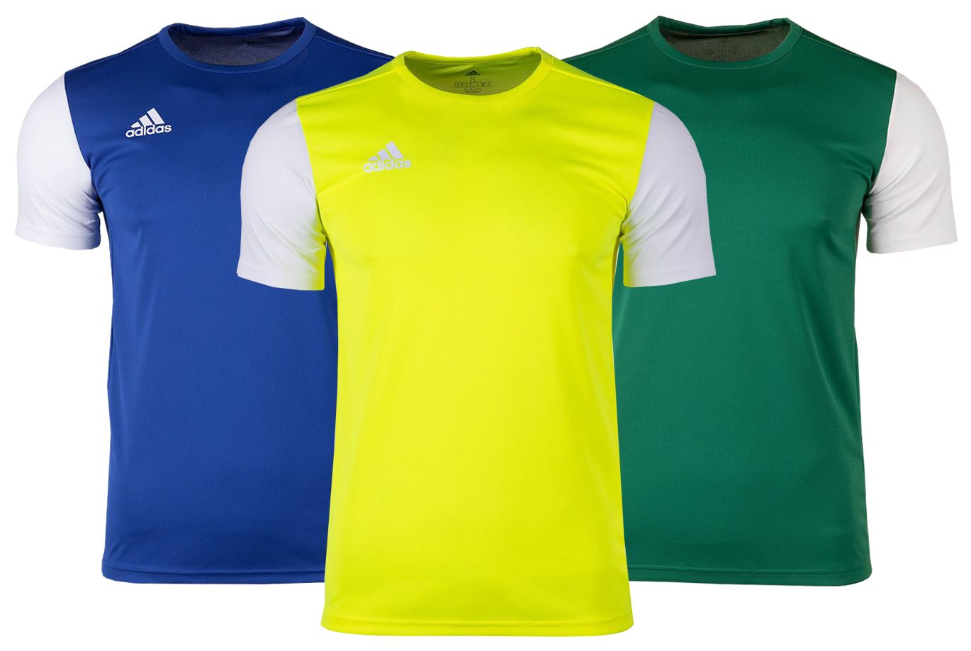 adidas T-Shirt-Satz der Männer ESTRO 19 DP3231/DP3238/DP3235