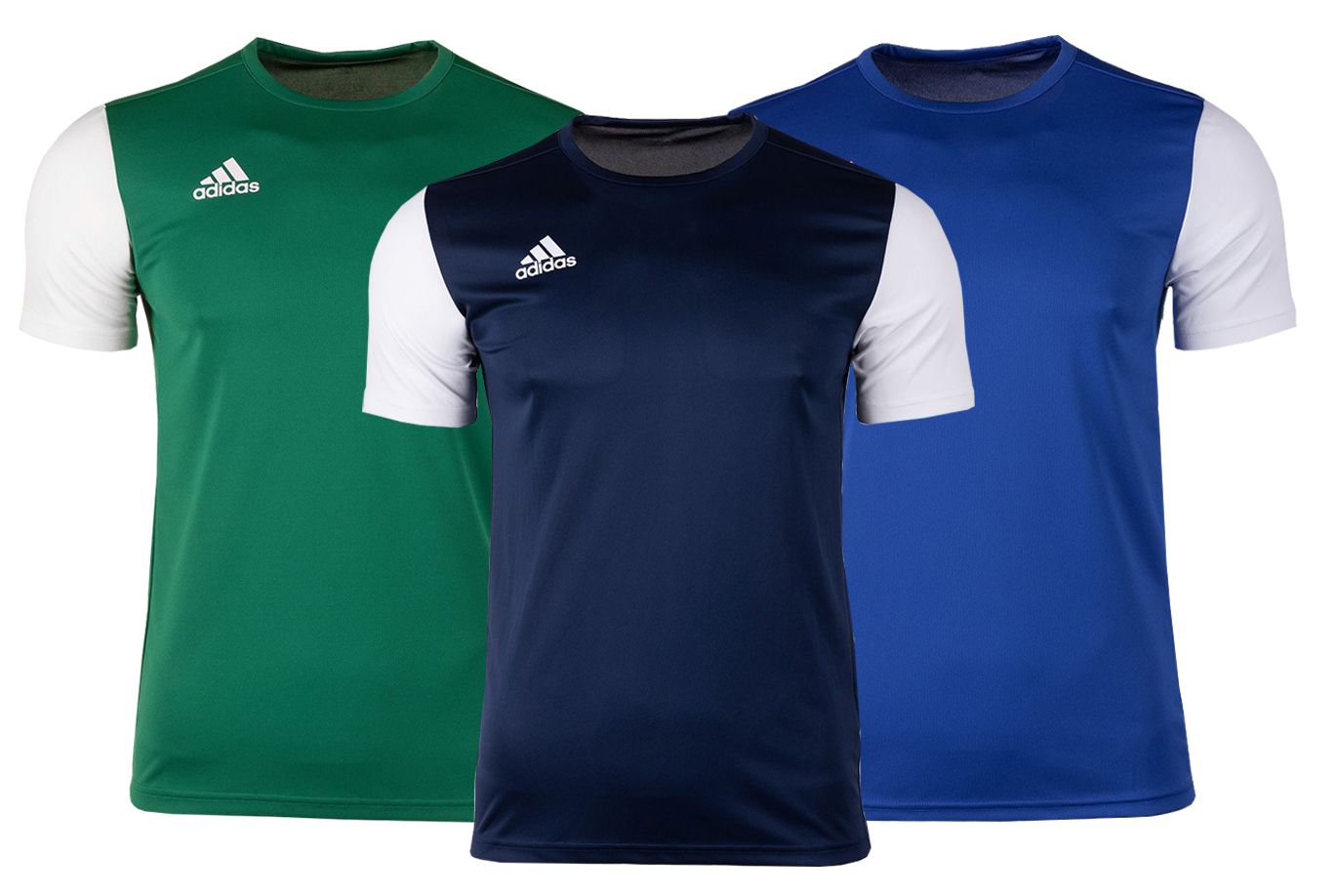 adidas T-Shirt-Satz der Männer ESTRO 19 DP3232/DP3231/DP3238