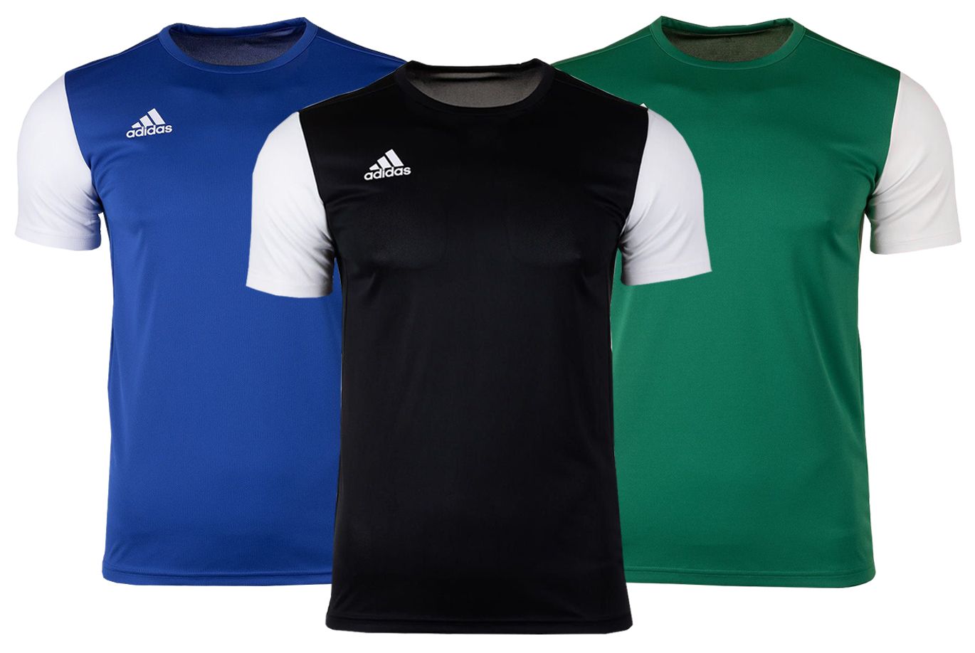 adidas T-Shirt-Satz der Männer ESTRO 19 DP3233/DP3231/DP3238