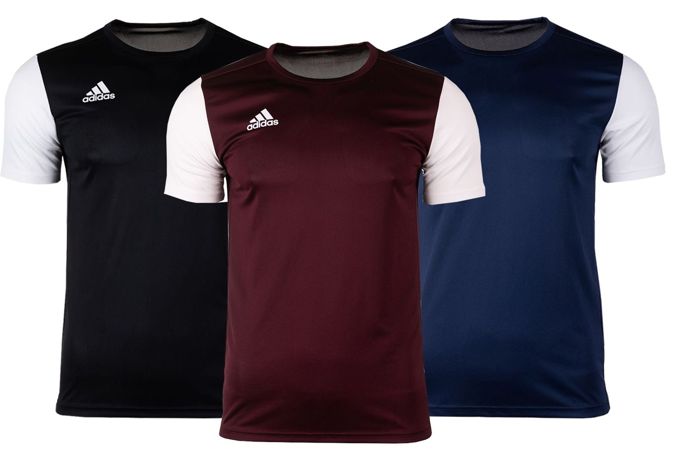 adidas T-Shirt-Satz der Männer ESTRO 19 DP3233/DP3232/DP3239