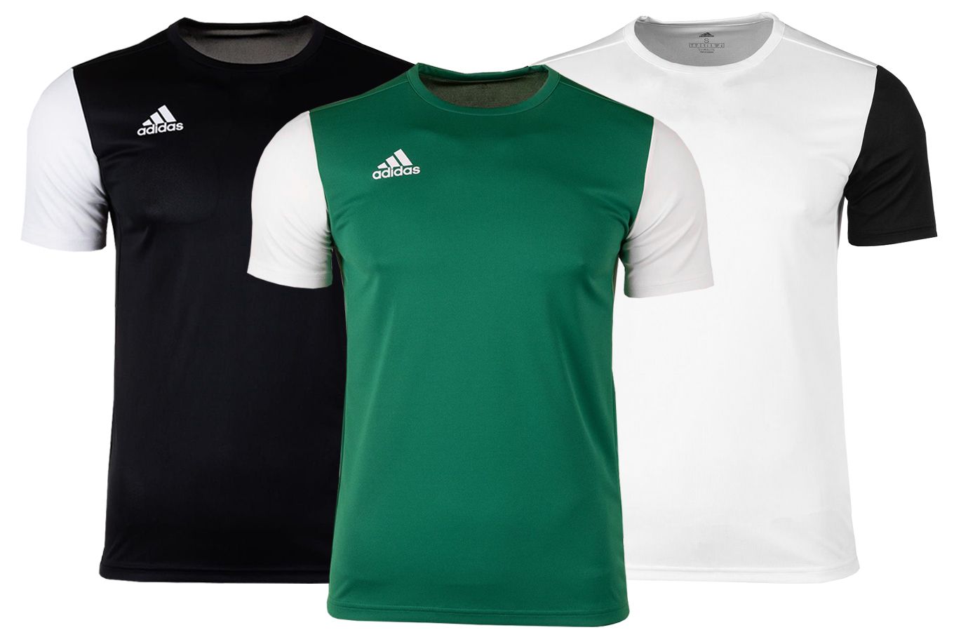 adidas T-Shirt-Satz der Männer ESTRO 19 DP3233/DP3238/DP3234